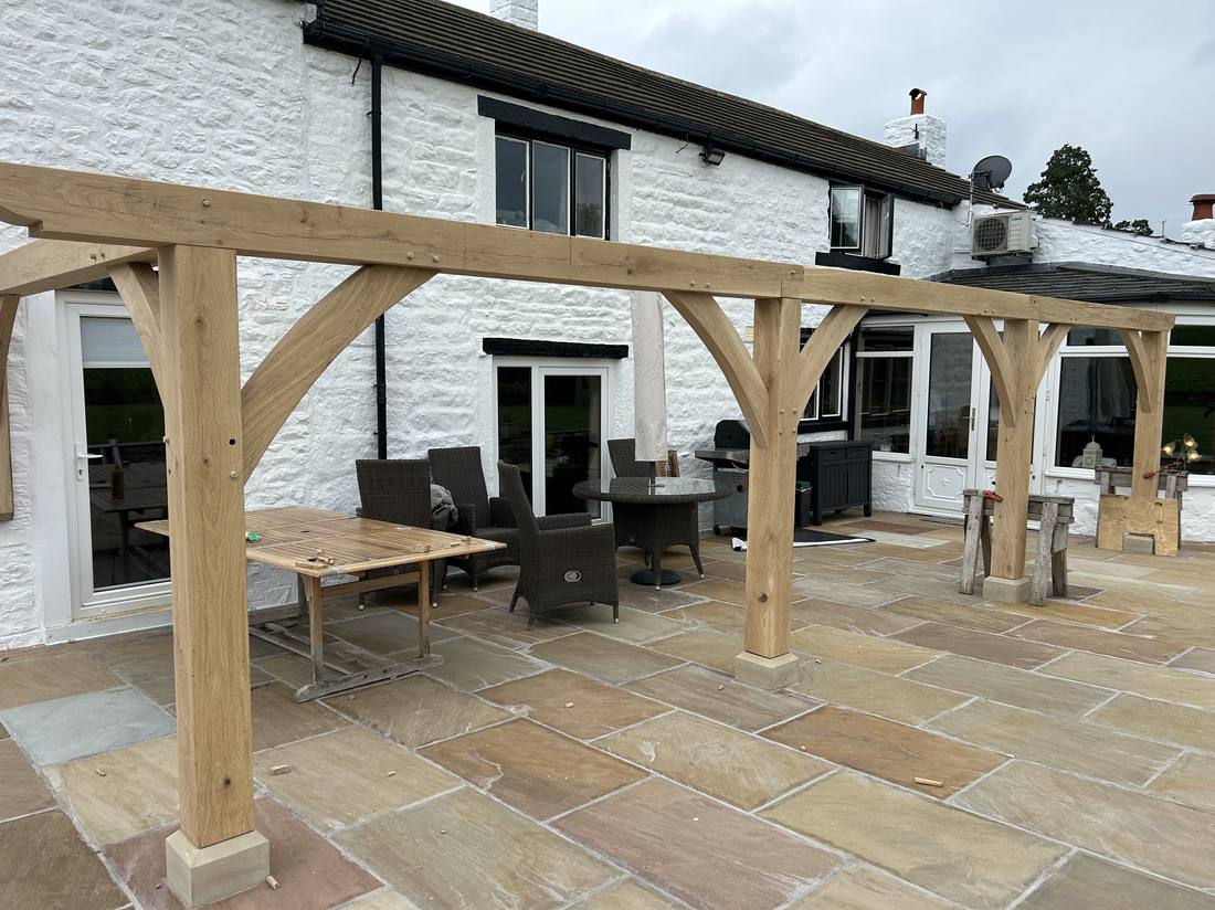 Oak veranda project
