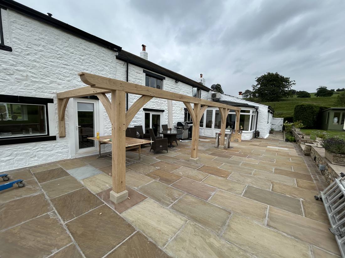 Oak veranda project