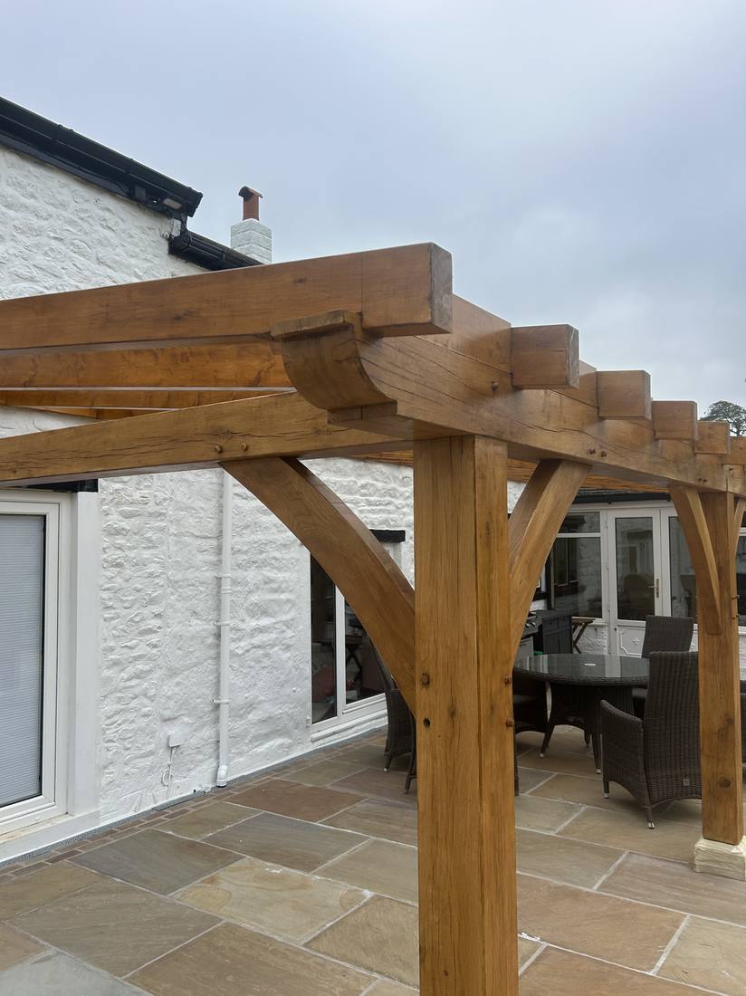 Oak Veranda — Installation